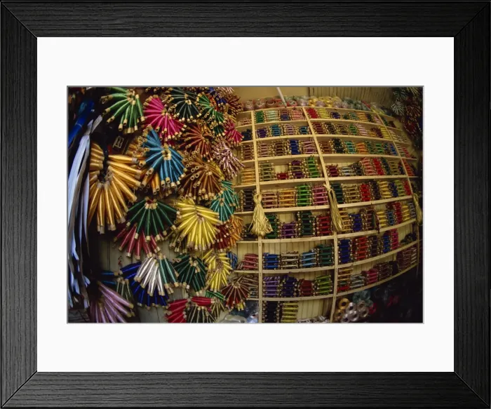 Framed Print : Silk dyers souk Framed Print : Silk dyers souk