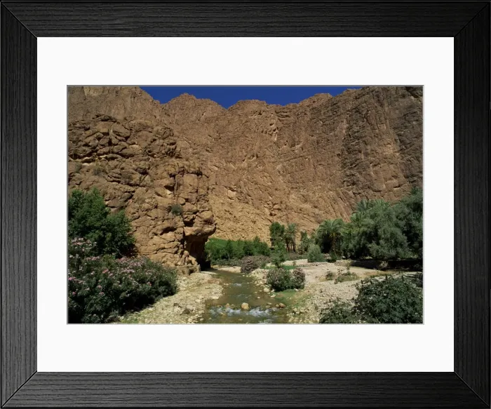 Framed Print : River below rock cliffs Framed Print : River below rock cliffs