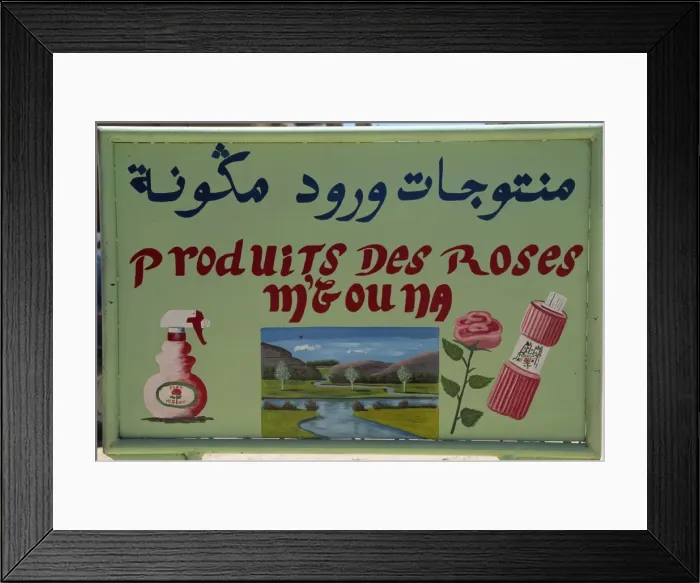 Framed Print : Close-up of advertising sign Framed Print : Close-up of advertising sign