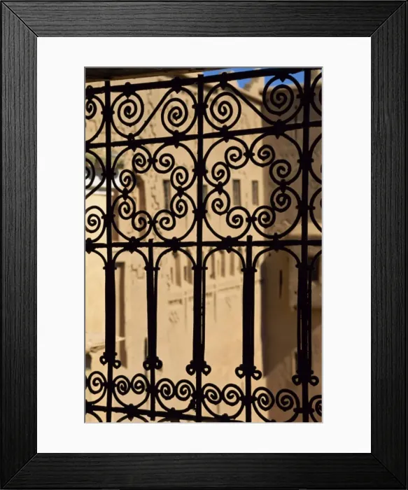 Framed Print : Wrought ironwork Framed Print : Wrought ironwork