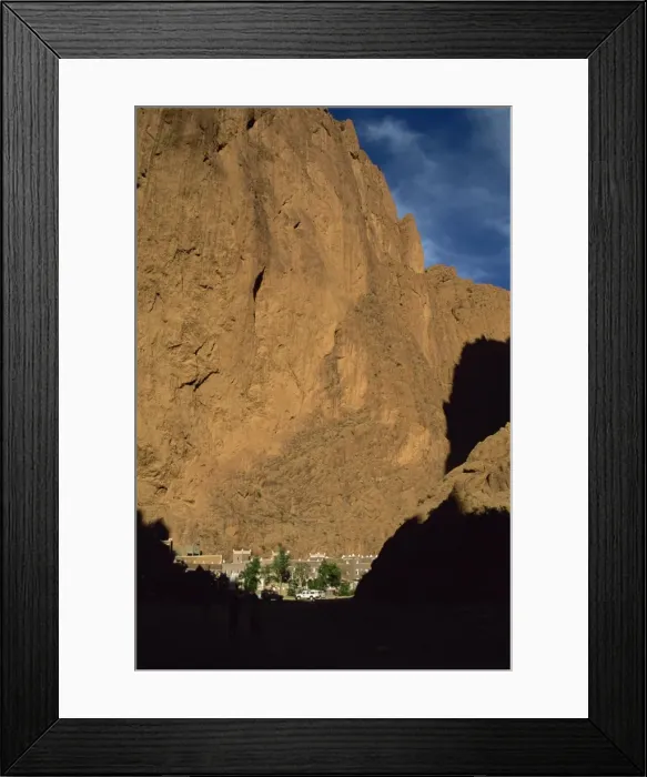 Framed Print : Todra Gorge Framed Print : Todra Gorge