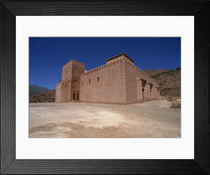 Framed Print : Tin Mall mosque dated from 1153