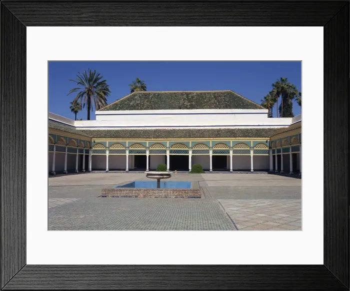 Framed Print : Bahia Palace Framed Print : Bahia Palace