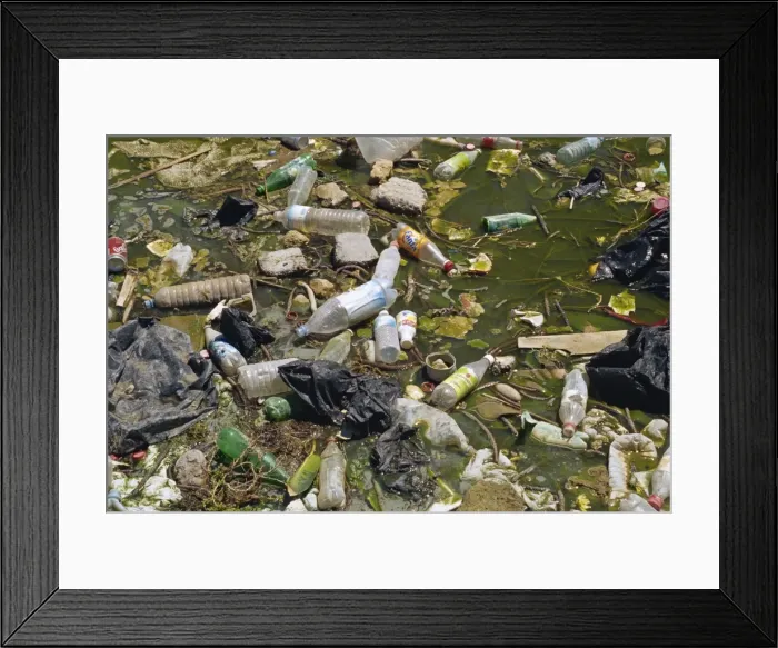 Framed Print : Rubbish, Morocco Framed Print : Rubbish, Morocco