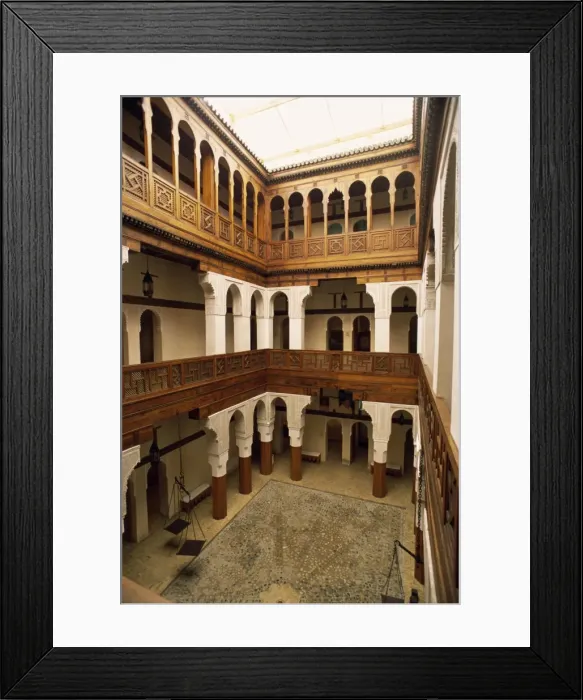 Framed Print : Museum in old walled town or medina Framed Print : Museum in old walled town or medina
