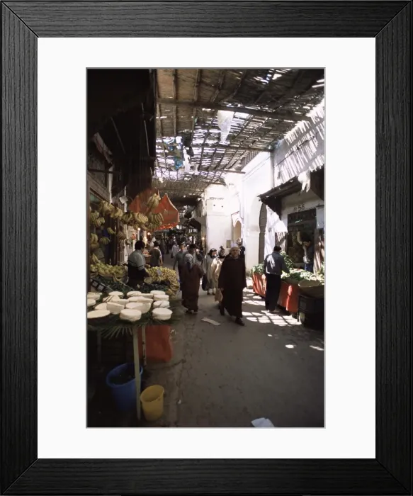 Framed Print : The souk in the medina Framed Print : The souk in the medina