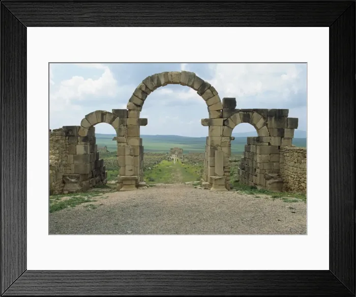 Framed Print : Volubilis, UNESCO World Heritage Site Framed Print : Volubilis, UNESCO World Heritage Site