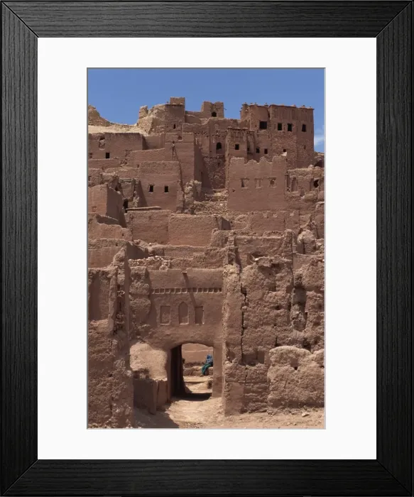 Framed Print : Exterior of the Kasbah at Ait Benhaddou Framed Print : Exterior of the Kasbah at Ait Benhaddou