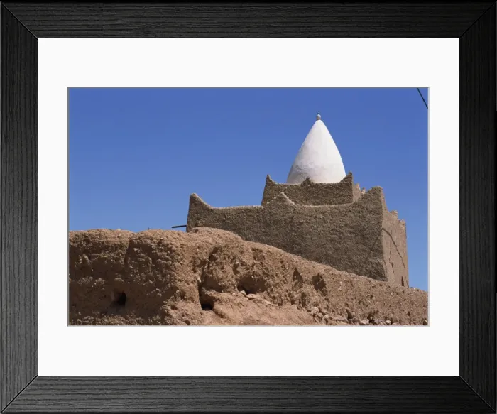 Framed Print : Exterior of the tomb of Marabout Sidi Brahim Framed Print : Exterior of the tomb of Marabout Sidi Brahim