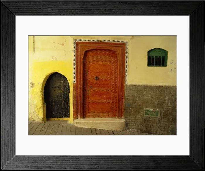 Framed Print : Detail from the interior of the Kasbah Framed Print : Detail from the interior of the Kasbah