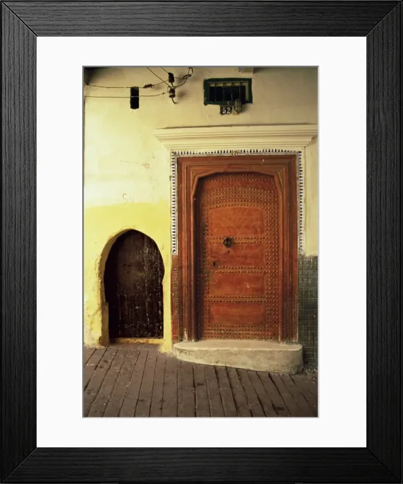 Framed Print : Doors in the Medina Framed Print : Doors in the Medina