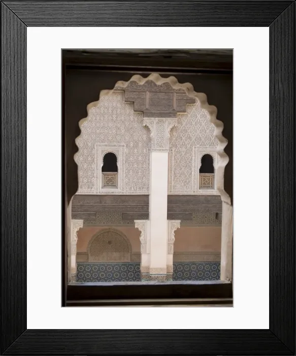 Framed Print : Ben Youssef Medersa (Koranic School) Framed Print : Ben Youssef Medersa (Koranic School)