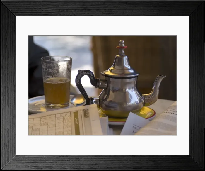 Framed Print : Typical mint tea Framed Print : Typical mint tea