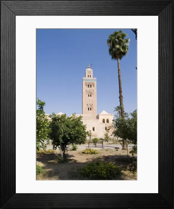 Framed Print : Koutoubia minaret (Booksellers Mosque) Framed Print : Koutoubia minaret (Booksellers Mosque)