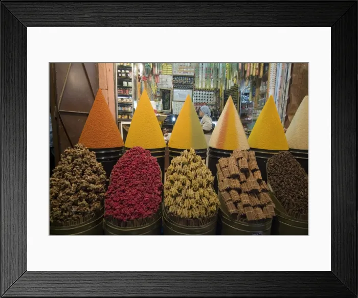 Framed Print : Spice market Framed Print : Spice market