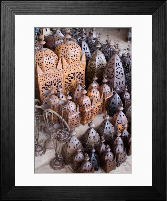 Framed Print : Lanterns, Place des Ferblantiers (Ironmongers Square) Framed Print : Lanterns, Place des Ferblantiers (Ironmongers Square)