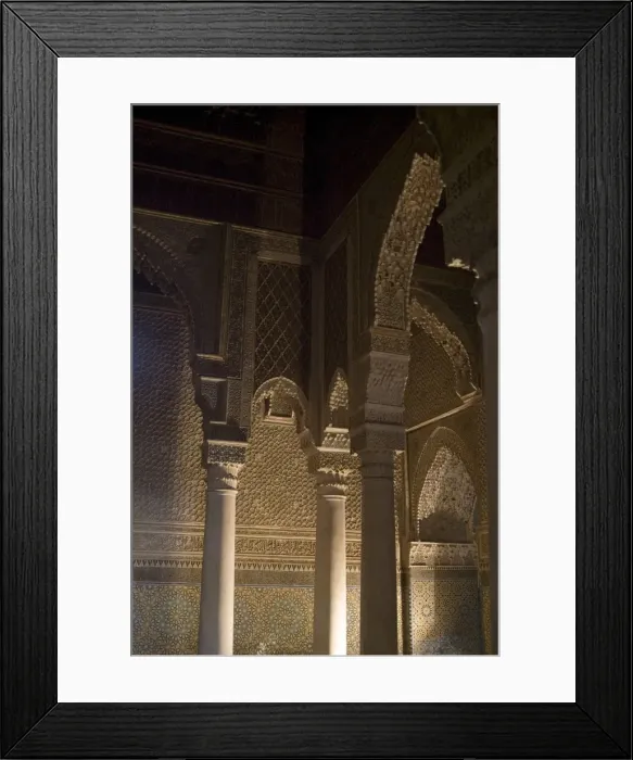 Framed Print : Saadian Tombs Framed Print : Saadian Tombs