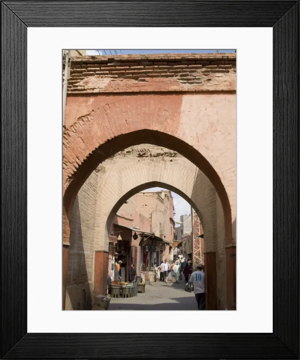 Framed Print : Souk backstreets Framed Print : Souk backstreets