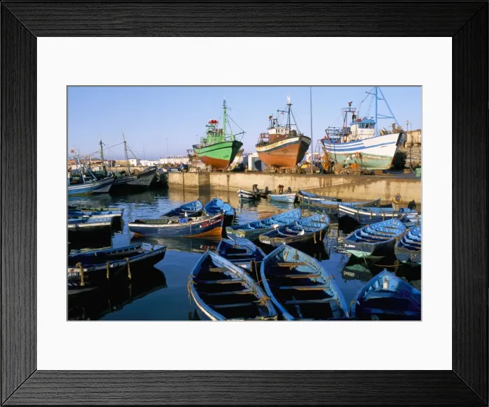 Framed Print : Fishing port Framed Print : Fishing port