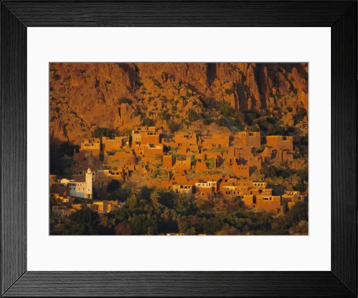 Framed Print : Oumesnat village Framed Print : Oumesnat village