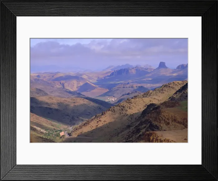 Framed Print : Tafraoute region