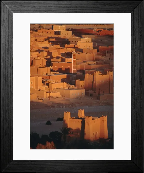 Framed Print : Kasbah and town of Imiter Framed Print : Kasbah and town of Imiter