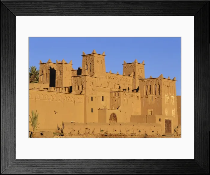 Framed Print : Amerhidil-Skoura Kasbah Framed Print : Amerhidil-Skoura Kasbah