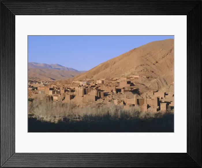 Framed Print : Ait Arbi Kasbah Framed Print : Ait Arbi Kasbah