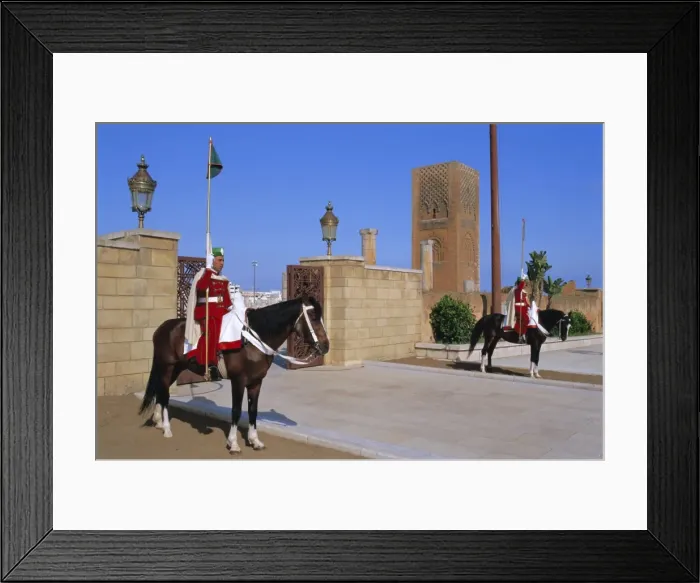 Framed Print : Hassan Mosque and Tower