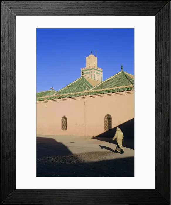 Framed Print : Ali Ben Youssef Medersa Framed Print : Ali Ben Youssef Medersa