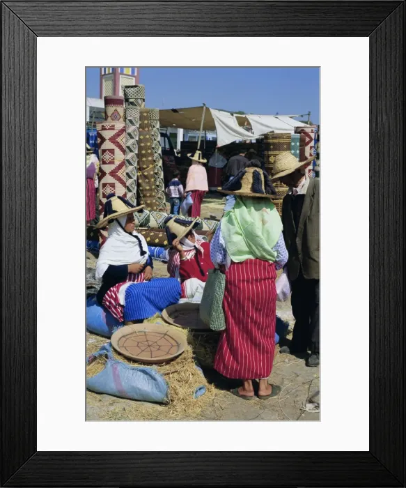 Framed Print : Khemis des Anjra souk Framed Print : Khemis des Anjra souk