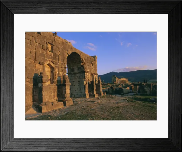 Framed Print : Roman archaeological site Framed Print : Roman archaeological site