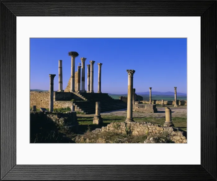 Framed Print : Roman archaeological site Framed Print : Roman archaeological site