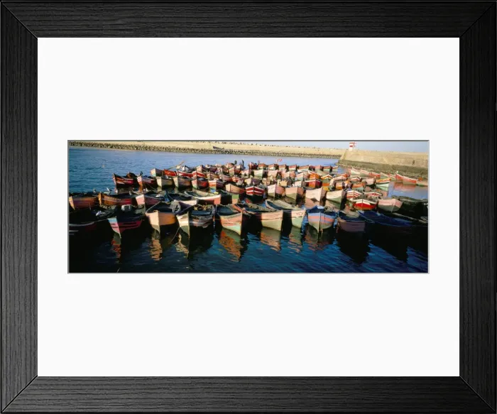 Framed Print : Fishing harbour Framed Print : Fishing harbour