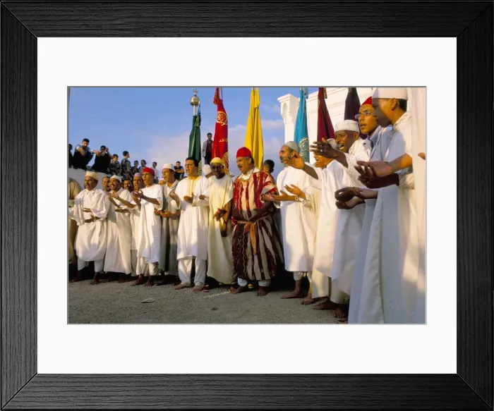 Framed Print : Moussem de Moulay Idriss Framed Print : Moussem de Moulay Idriss