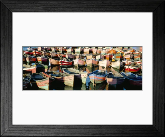 Framed Print : Fishing harbour Framed Print : Fishing harbour