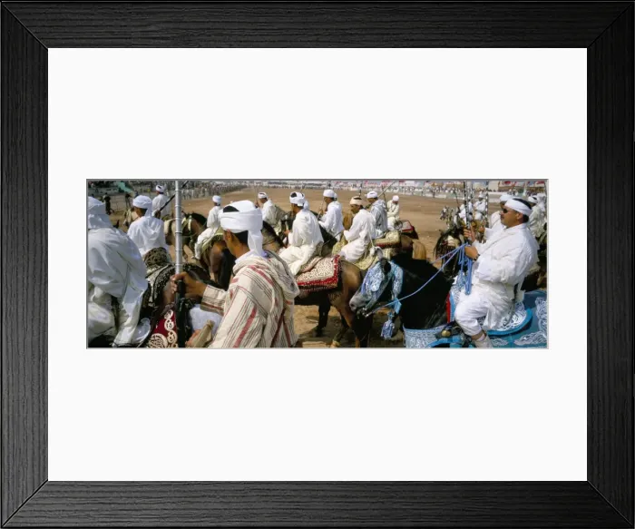Framed Print : Fantasia for the moussem Framed Print : Fantasia for the moussem