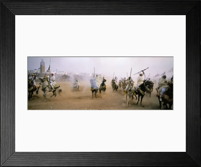 Framed Print : Fantasia for the moussem Framed Print : Fantasia for the moussem