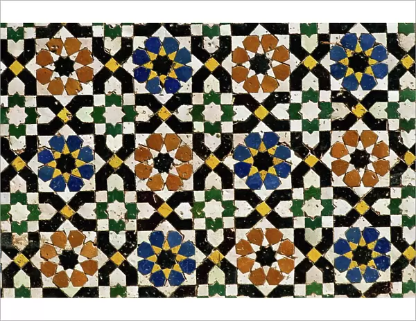 Mosaic tilework