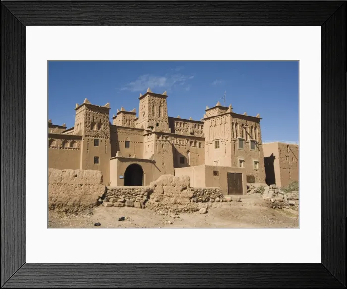 Framed Print : Skoura Kasbah Framed Print : Skoura Kasbah