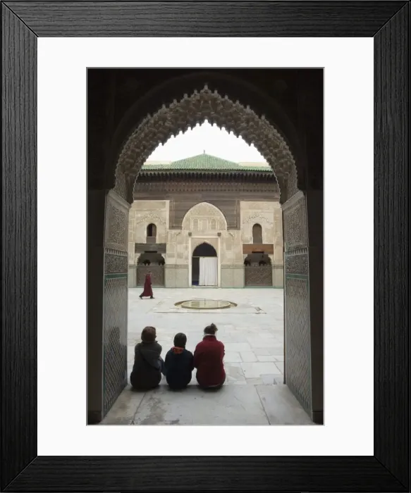 Framed Print : Medersa Bou Inania