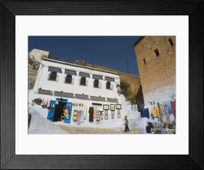 Framed Print : Old town buildings Framed Print : Old town buildings