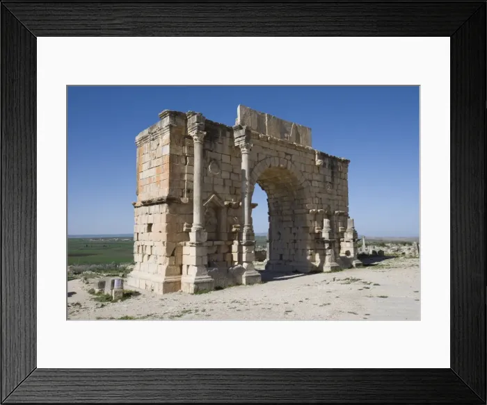 Framed Print : Triumphal Arch ruin Framed Print : Triumphal Arch ruin