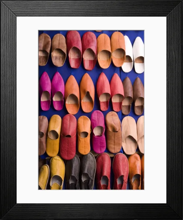 Framed Print : Traditional footware Framed Print : Traditional footware