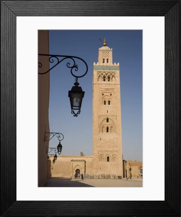 Framed Print : Koutoubia tower (minaret) Framed Print : Koutoubia tower (minaret)