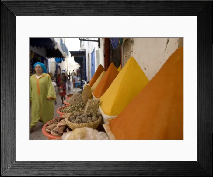 Framed Print : Spices for sale in the Old City Framed Print : Spices for sale in the Old City
