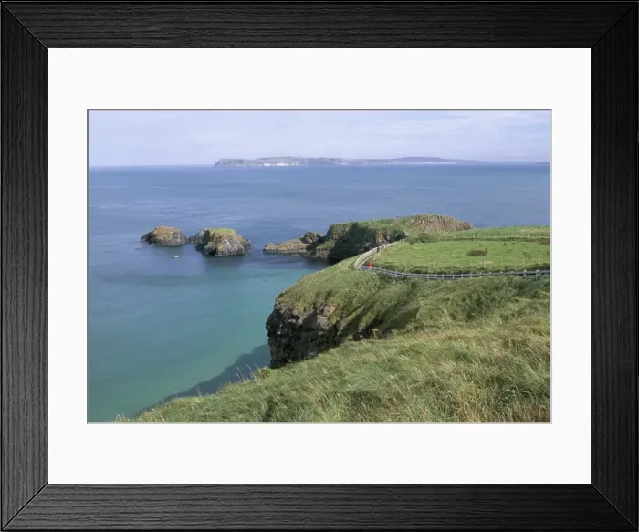 Framed Print : Carrick-a-Rede