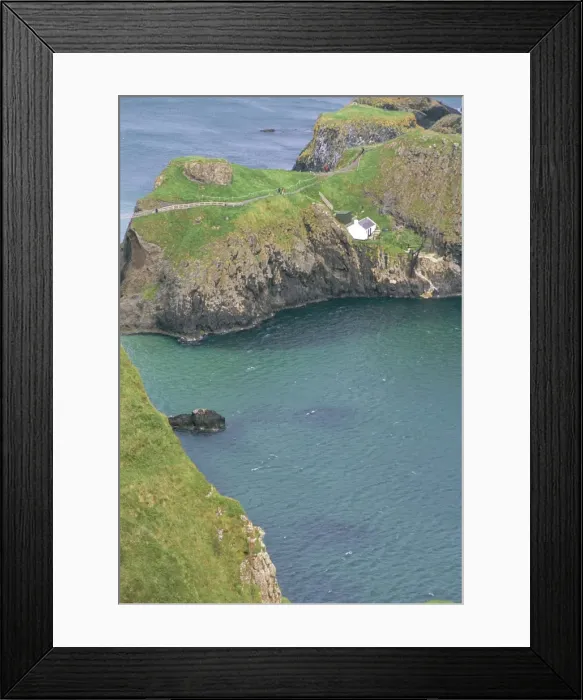 Framed Print : Carrick-a-Rede Framed Print : Carrick-a-Rede