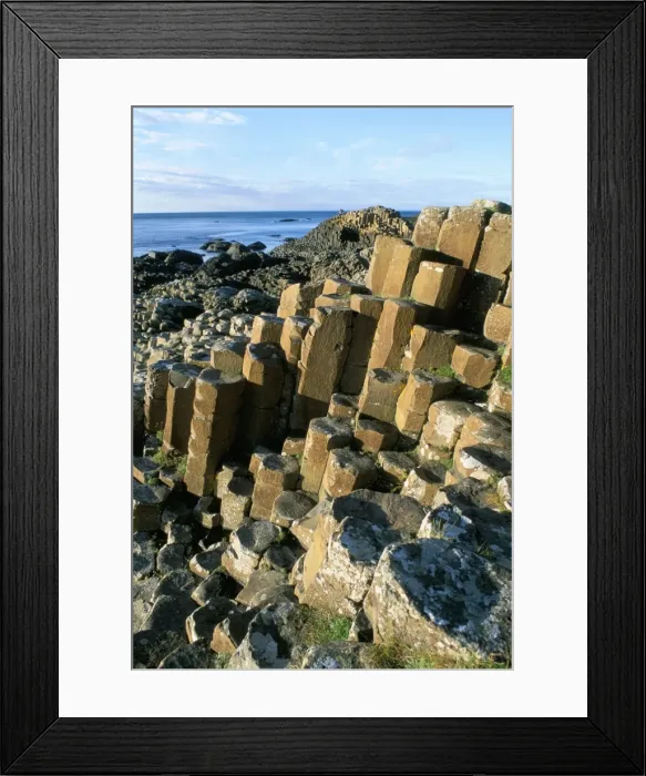 Framed Print : The Giants Causeway Framed Print : The Giants Causeway