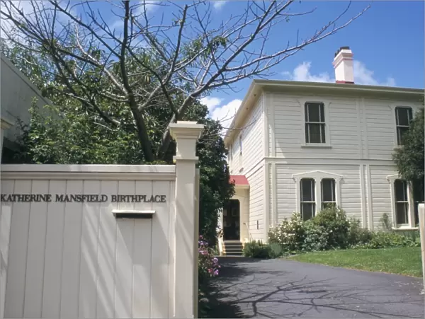 Writer Katherine Mansfields birthplace